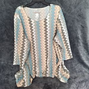 Womens Plus Alfred dunner Blouse